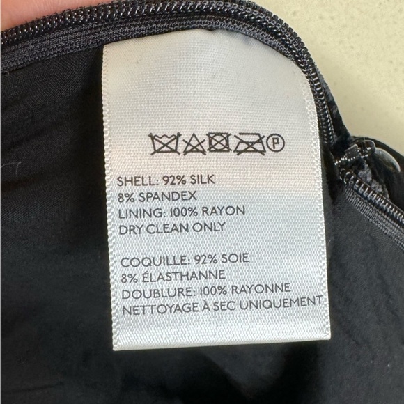 ANTHROPOLOGIE HARLYN Velvet Black Tuxedo Jumpsuit size S - Picture 11 of 13